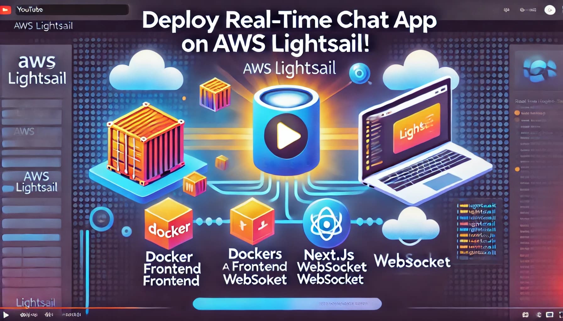 Deploying a Real-Time Chat App on AWS Lightsail Containers | Next.js & WebSocket Backend
